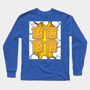 Cheese Full Of Holes In Every Way Long Sleeve T-Shirt